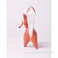 Modern Fox Figurine Statue Gift and Home Decor Sculpture